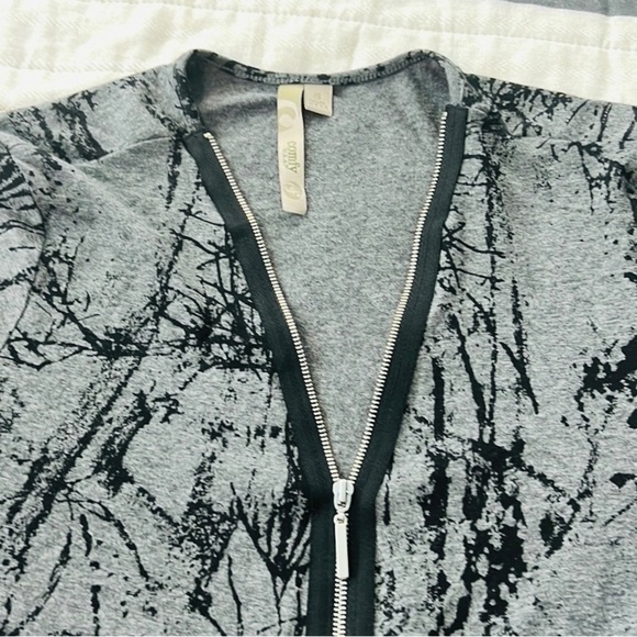 🖤Comfy USA, Zip-Front, Sinfully Soft Rayon/Spandex Dress, Stretch,EUC, Size S - Picture 4 of 10